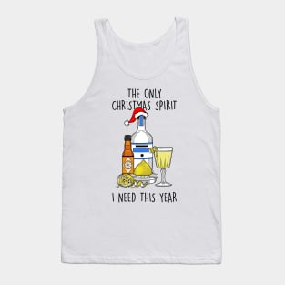 All The Christmas Spirit I Need Tank Top